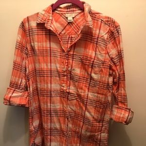 J Crew factory flannel